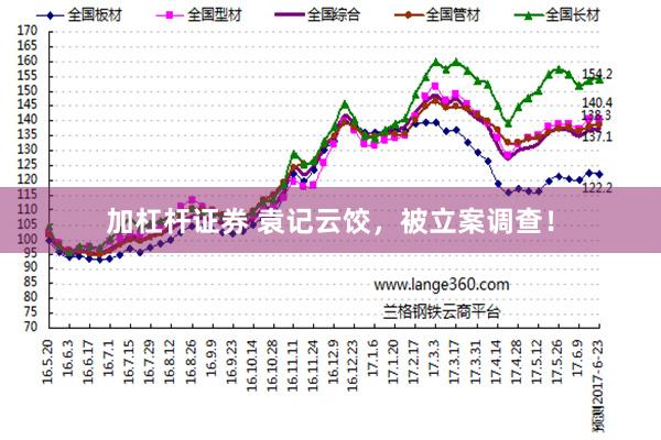 加杠杆证券 袁记云饺，被立案调查！