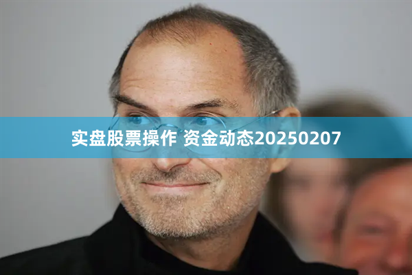 实盘股票操作 资金动态20250207