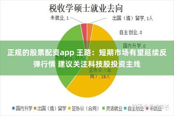 正规的股票配资app 王路：短期市场有望延续反弹行情 建议关注科技股投资主线